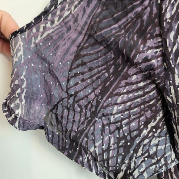 CHARLIE JADE Silk Cold Shoulder Dress - Picture 9 of 12